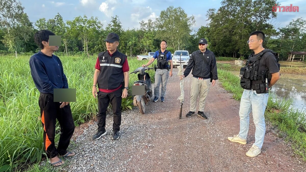 รวบ ชายวัย 38 ปี ลูกเจ้าของสวนยาง ยิงสาว วัย 20 ปี เสียชีวิต คาเตาเผาถ่าน เปิดปมความแค้น