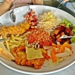 อ้วนผอมสเต๊กจานดาวเทียม ร้านคู่ตำนานตลาดสามย่าน