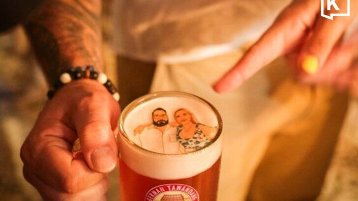German Tawandang launches custom Foam Art beer experience