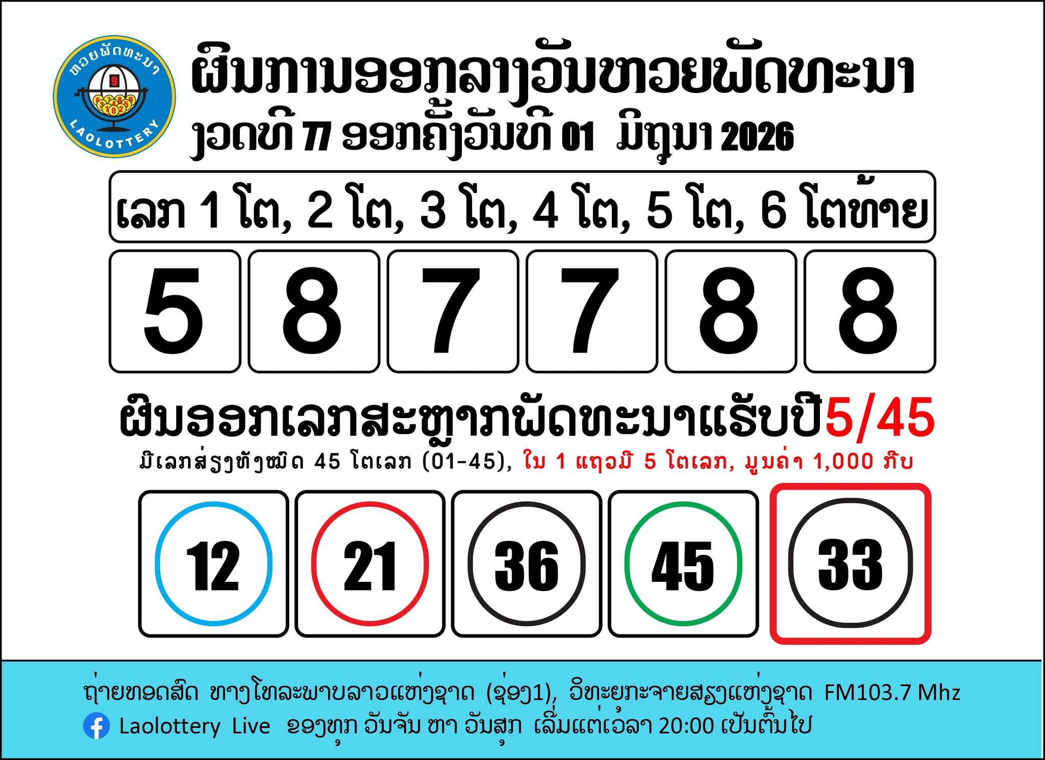 หวยลาว