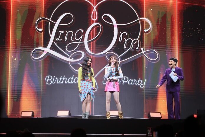 หลิง-ออม เสิร์ฟโมเมนต์สุดฟิน ฉลองวันเกิดสุดยิ่งใหญ่ แรงติดเทรนด์อันดับ 1