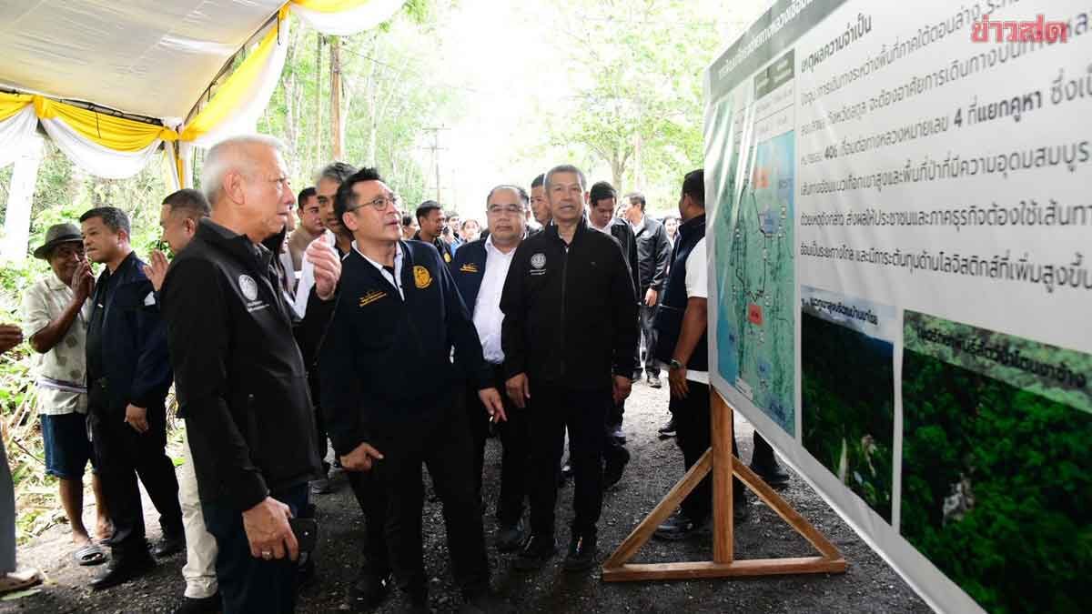 พิพัฒน์ สั่งเดินหน้าอุโมงค์ บาโรย-ทุ่งตำเสา พลิกโฉม เศรษฐกิจ