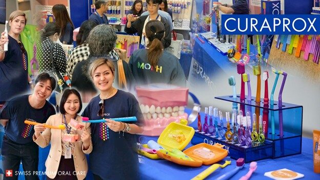 CURAPROX แบรนด์แปรงสีฟันพรีเมียม บุกงาน Thailand Healthcare 