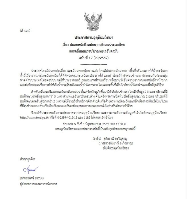 กรมอุตุนิยมวิทยา