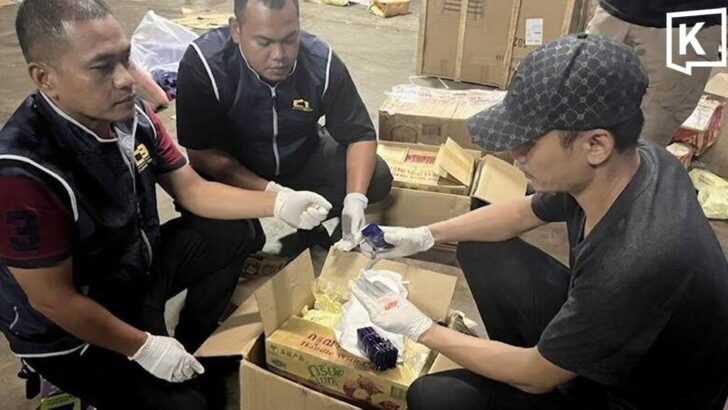 Police seize 220,000 meth pills hidden in parcel boxes addressed to deceased person