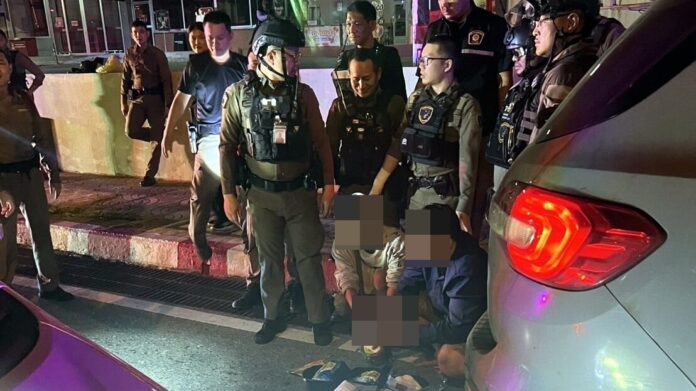 นาทีจับกุม พ่อตาลูกเขย