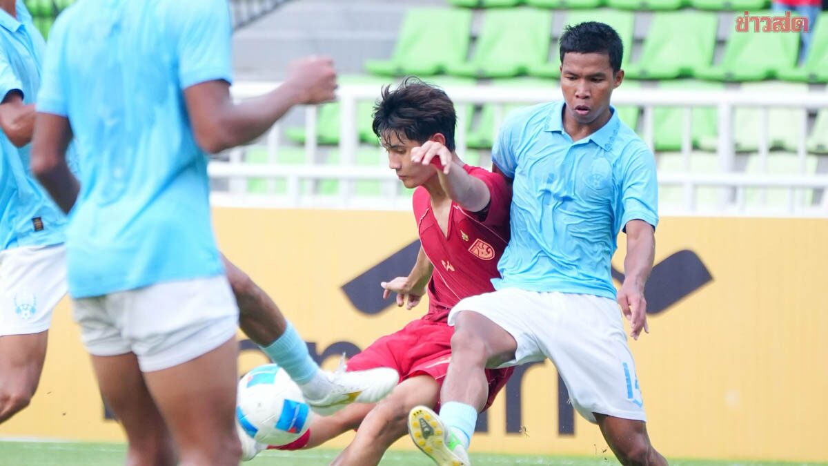 ช้างศึกU19 ถล่มกัมพูชาเละ ทะลุเข้าชิง ลุ้นแชมป์อาเซียนในรอบ 