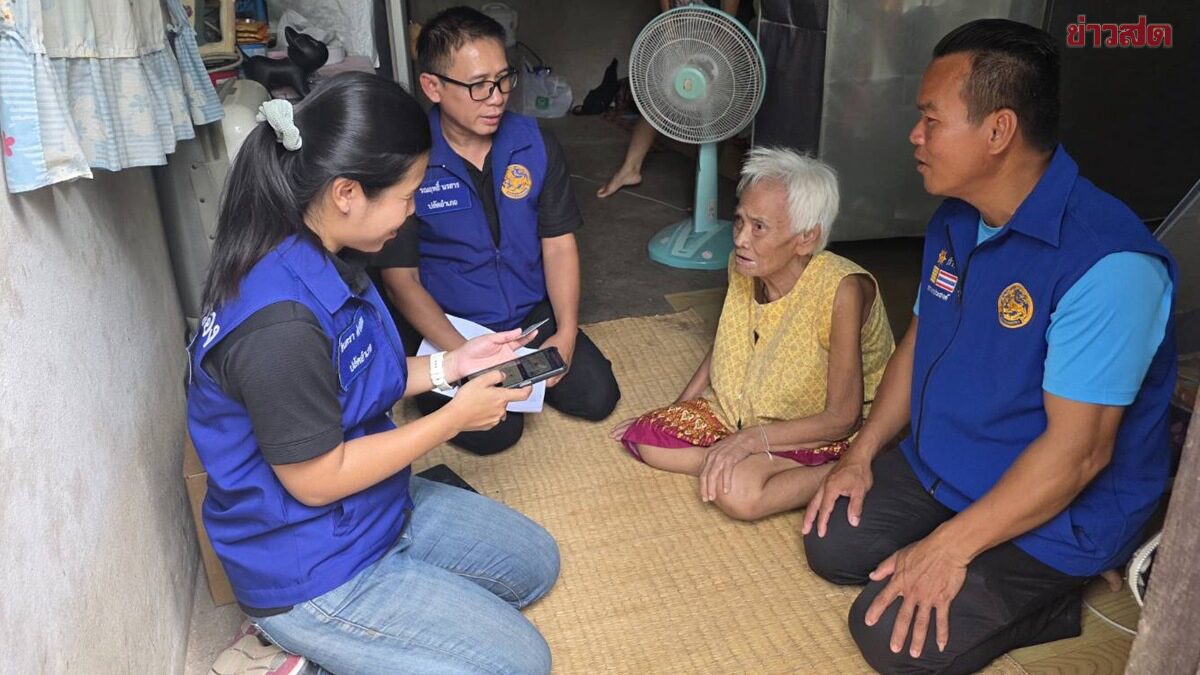 ลุยเคาะประตูบ้าน กันทรารมย์เร่งล่าผู้ตกหล่น “บัตรส