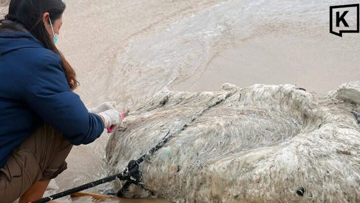 Mysterious white mass found on Phuket beach suspected to be “globster”