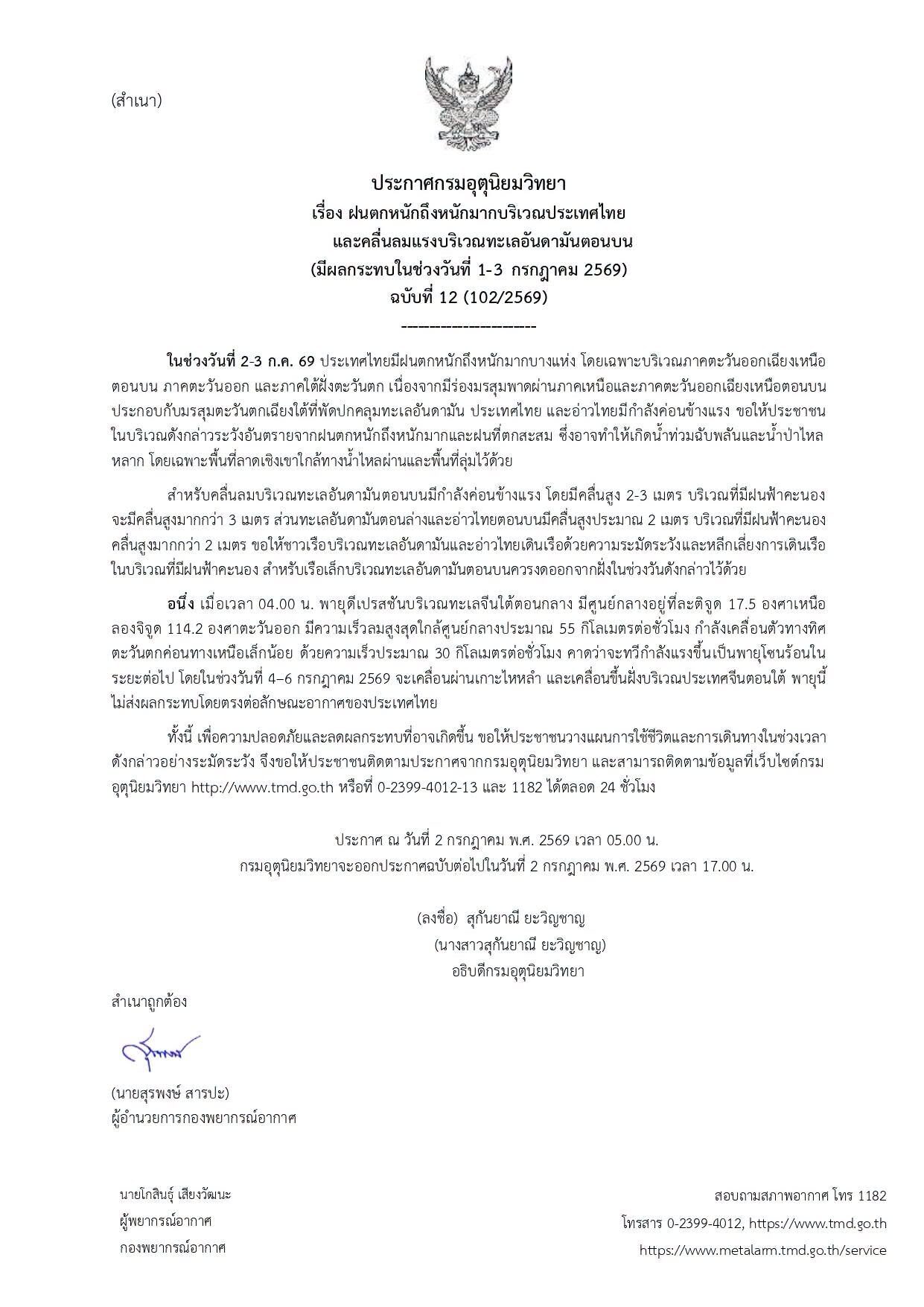 กรมอุตุฯ