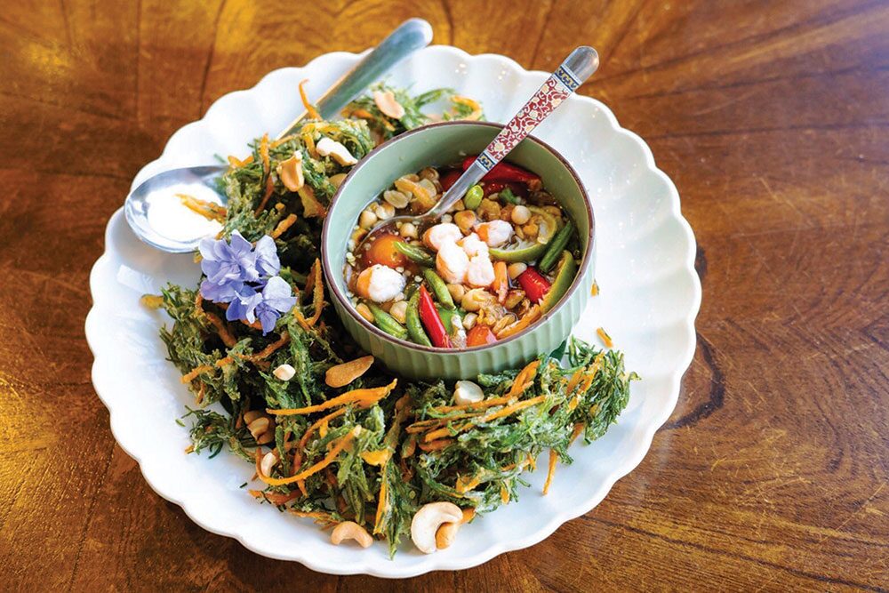หลาก&หลายอิ่มอร่อย - ร้าน‘สราญ Thai Cuisine’ ชู‘ชะคราม’-อวดอร่อยอัมพวา