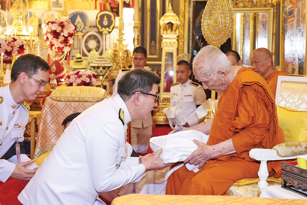 สดจากหน้าพระ - พิธีประทานที่ดินโรงพยาบาล สมเด็จพระอริยวงศาคตญาณฯ