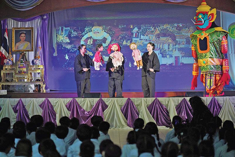 สดจากเยาวชน - ละครหุ่นไทยสัญจร เฉลิมพระเกียรติราชินี