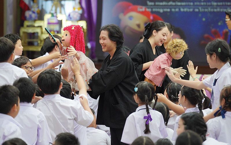 สดจากเยาวชน - ละครหุ่นไทยสัญจร เฉลิมพระเกียรติราชินี