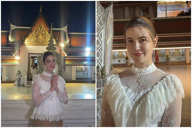 ธัญญ่า ร่วมพิธีสวดดาวนพเคราะห์ ดับกาลี