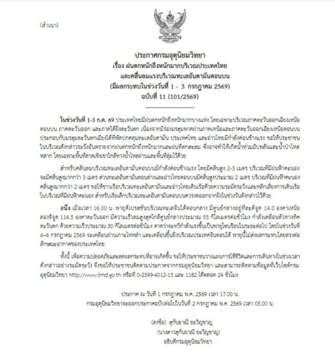 กรมอุตุนิยมวิทยา