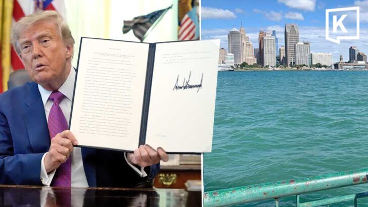 Trump orders US to rename Lake Ontario ‘Lake America’ amid Canada trade dispute