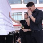คนบันเทิง และแฟนคลับแน่นวัด ร่วมส่ง ‘เร แม๊คโดแนลด์’ เป็นครั้งสุดท้าย-มิตรภาพส่งต่อรุ่นลูก