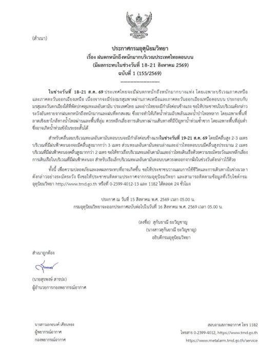 กรมอุตุนิยมวิทยา