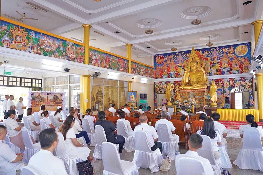 พลังศรัทธาถวายเทียนพรรษา 2 แผ่นดิน สานสัมพันธ์ ไทย-มาเลเซีย
