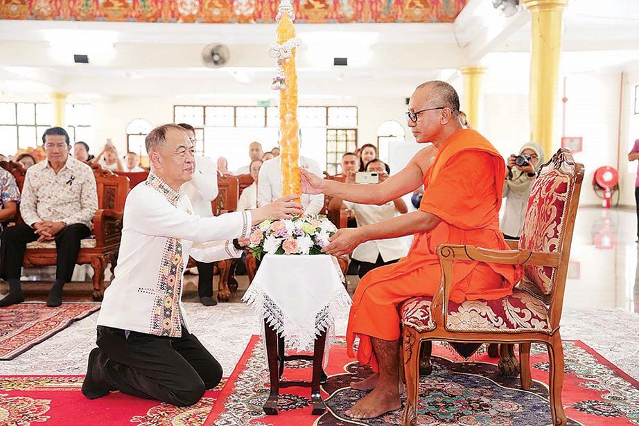 พลังศรัทธาถวายเทียนพรรษา 2 แผ่นดิน สานสัมพันธ์ ไทย-มาเลเซีย