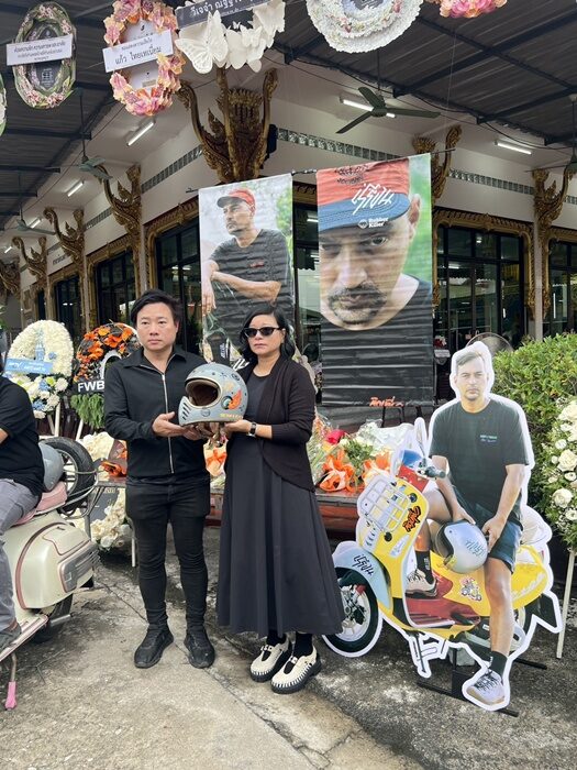 เพื่อนรวมตัวครั้งสุดท้าย เผย เร แม๊คโดแนลด์ หลงใหลเวสป้าถึงขั้นขี่ไกลถึงอิตาลี