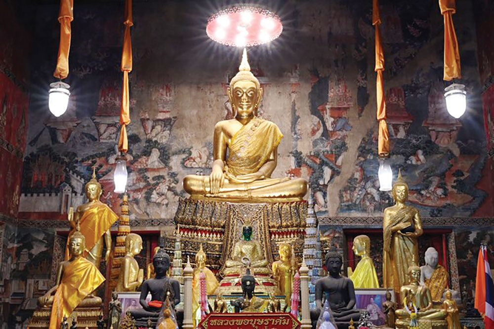 เที่ยววัด-วันหยุด - ชม‘จิตรกรรมฝาผนังล้ำค่า’ วัดกำแพงบางจาก-ฝั่งธนฯ