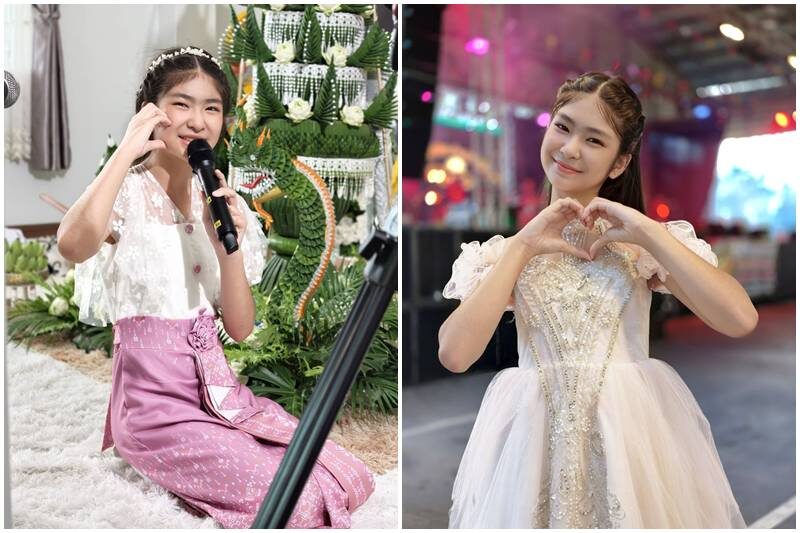 ทศพล หิมพานต์ ภูมิใจ น้องผักบุ้ง ลูกสาว ร้องเพลงแหล่