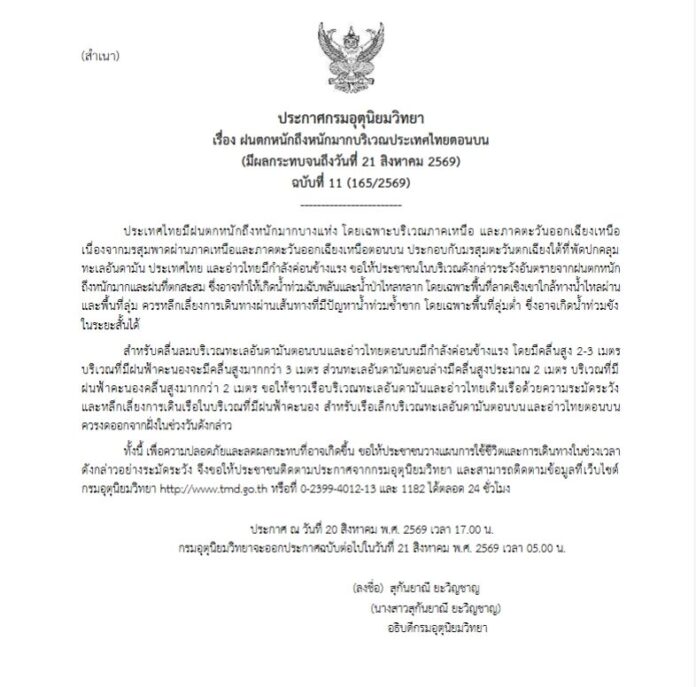 กรมอุตุนิยมวิทยา