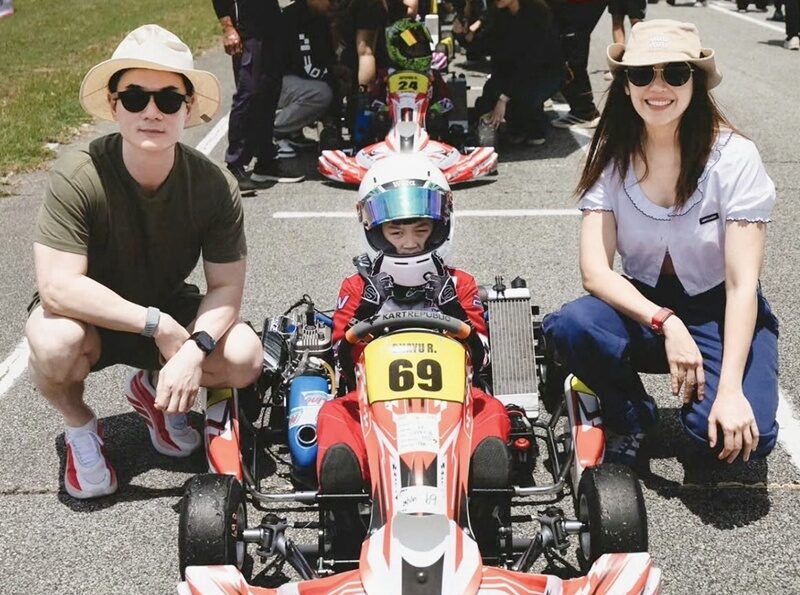 ชมพู่ ปลื้ม น้องพายุ คว้าแชมป์โกคาร์ท เผยเคยเห็นกระเด็นออกจากรถตอนซ้อม