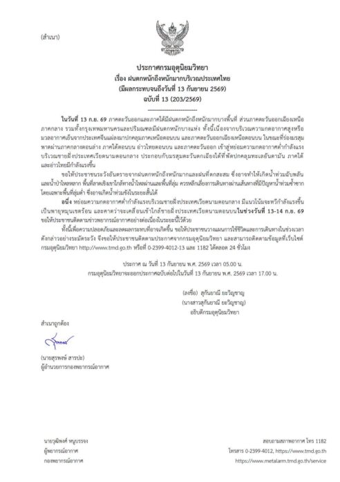 กรมอุตุนิยมวิทยา