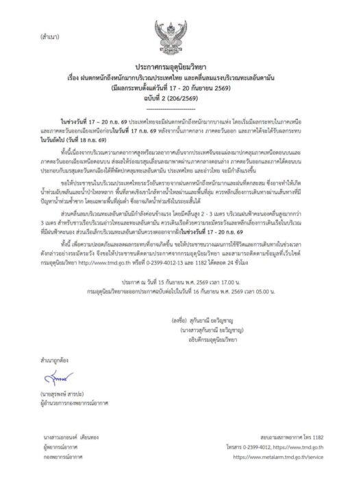 กรมอุตุนิยมวิทยา