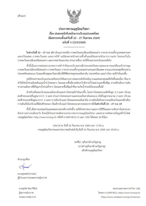 กรมอุตุนิยมวิทยา