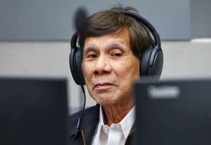 นายโรดริโก ดูเตอร์เต อดีตประธานาธิบดีฟิลิปปินส์ ปรากฏตัวต่อหน้าศาลอาญาระหว่างประเทศ ณ กรุงเฮก ประเทศเนเธอร์แลนด์ เมื่อวันพุธที่ 16 กันยายน 2026