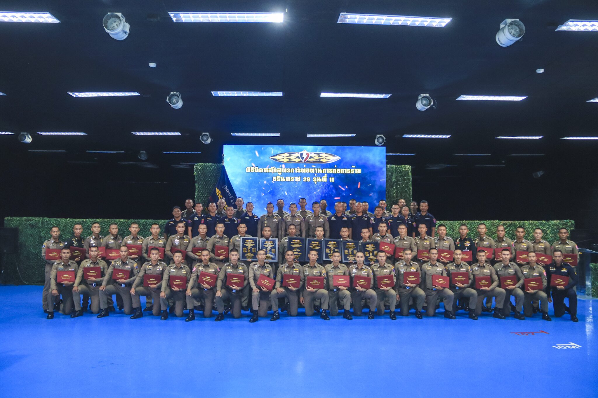 National Police Chief Awards Certificates to 56 Counter-Terrorism Graduates
