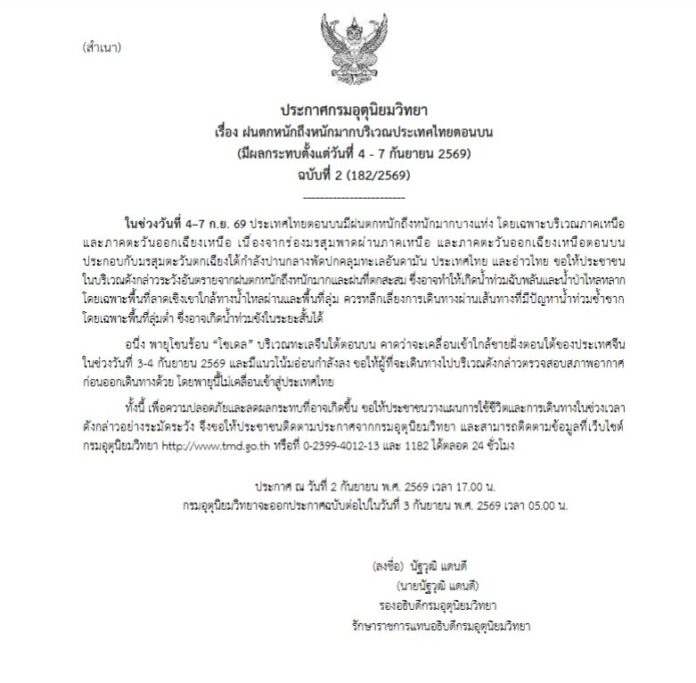 กรมอุตุนิยมวิทยา