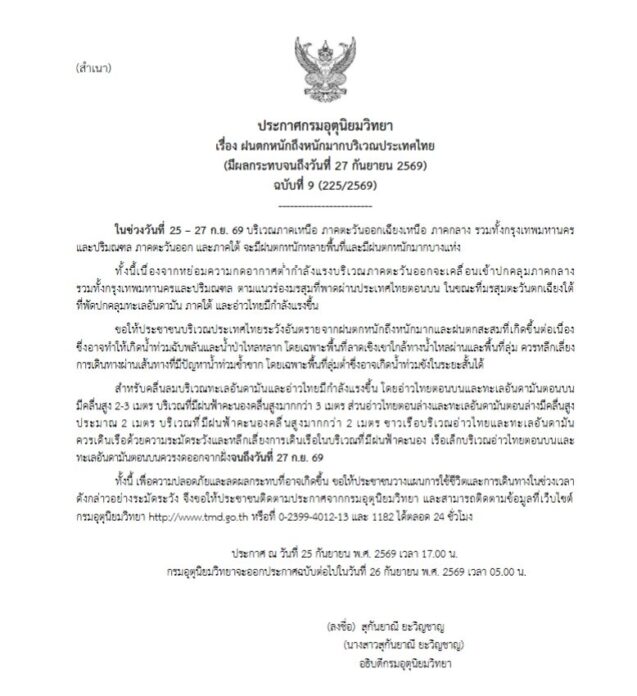 กรมอุตุนิยมวิทยา