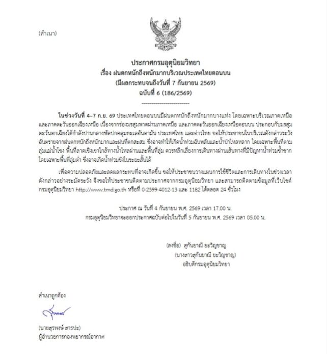 กรมอุตุนิยมวิทยา