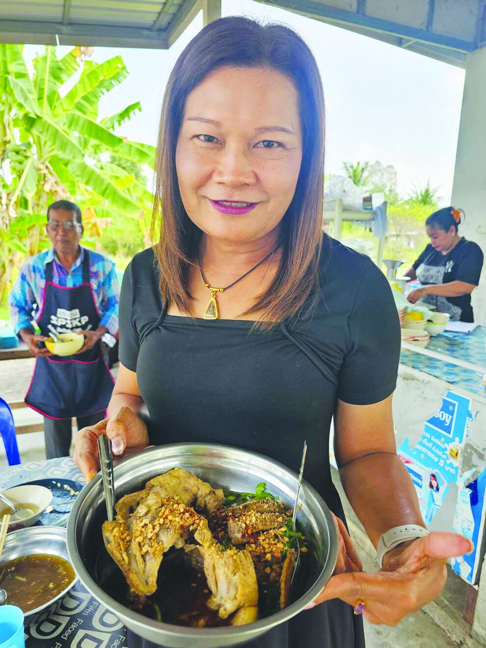 อิ่มอร่อย - ก๋วยเตี๋ยวโครงไก่เจ๊ปุ๊ก รสเด็ด-เครื่องแน่นมิดเส้น