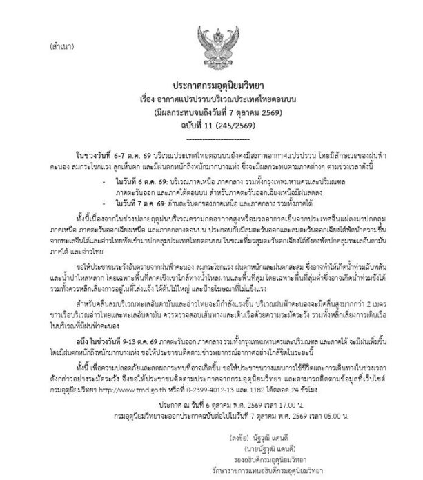 กรมอุตุนิยมวิทยา