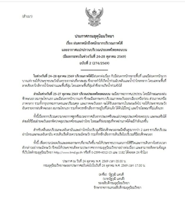 กรมอุตุนิยมวิทยา