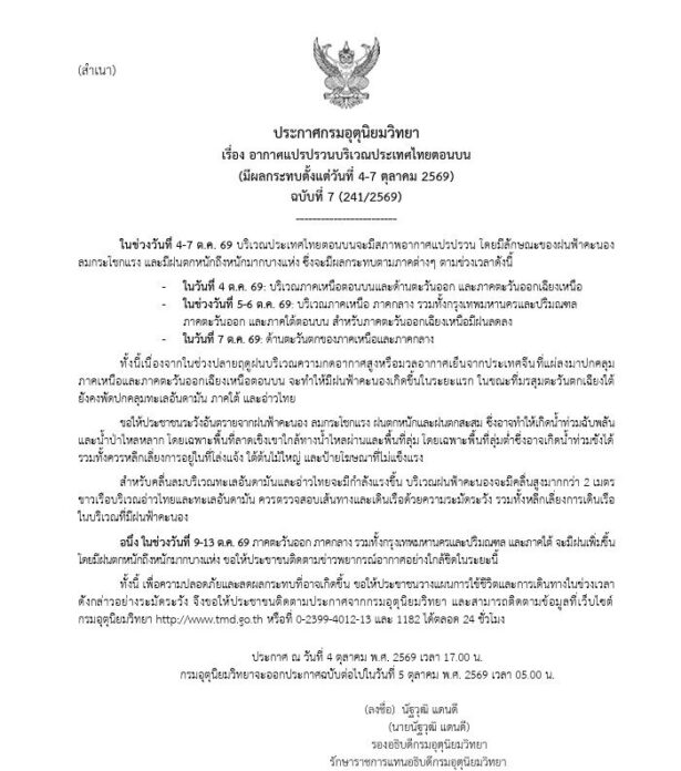 กรมอุตุฯ